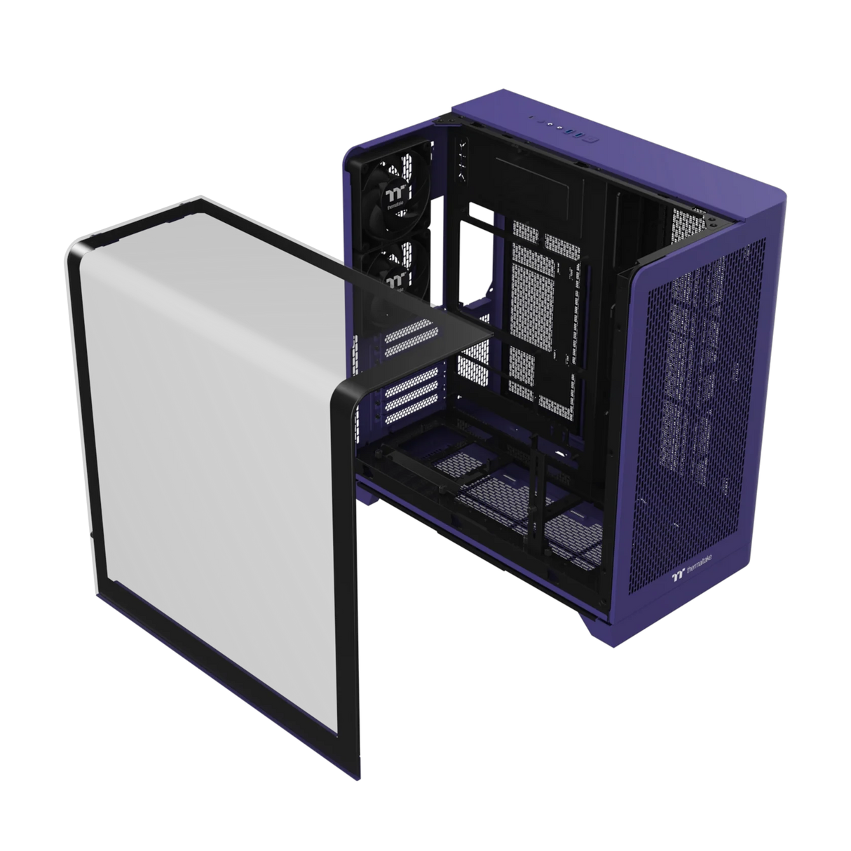 Thermaltake View 390 Air Curved Tempered Glass ATX Mid Tower Case Future Dusk Edition by Thermaltake