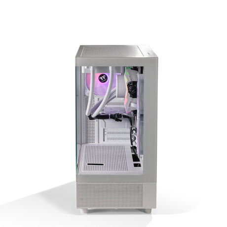 Thermaltake Horizon V2 Ryzen 5 7500F 32GB RTX 5060 1TB SSD 32GB RAM W11H Gaming Desktop PC - Snow