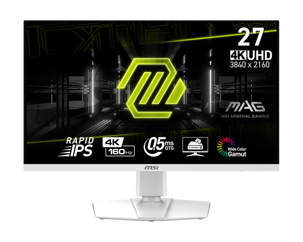 MSI MAG 274URFW 27" 160Hz 4K Gaming Monitor - White