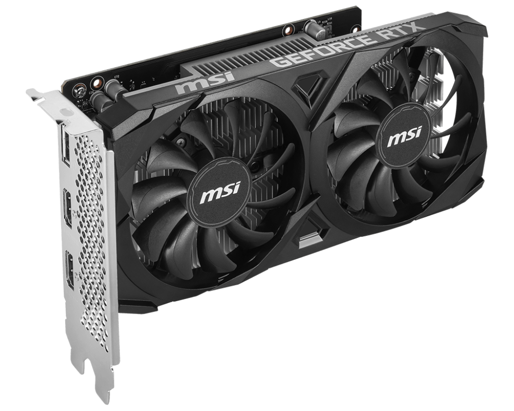 MSI GeForce RTX 3050 VENTUS 2X E 6G OC Graphics Card