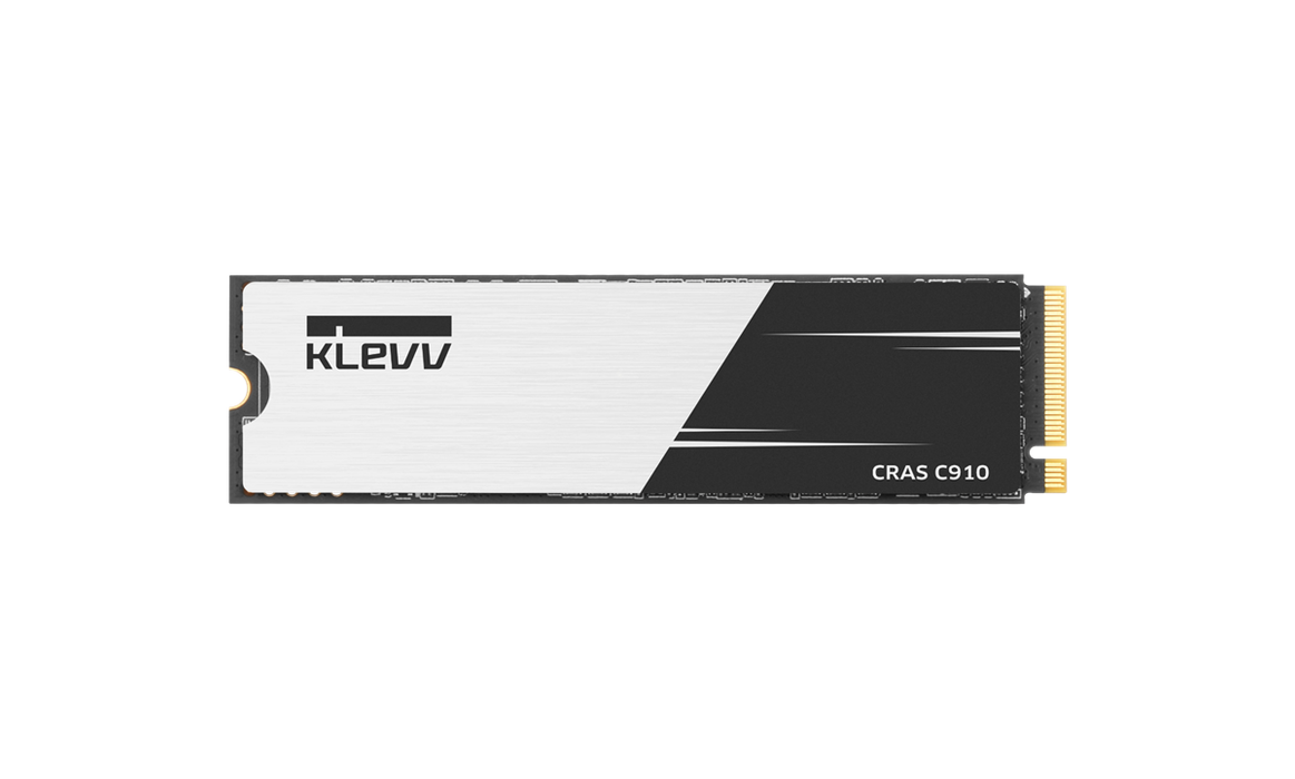 KLEVV CRAS C910 4TB M.2 NVMe PCIe Gen4x4 SSD Heatsink Included, up to 5200MB/s