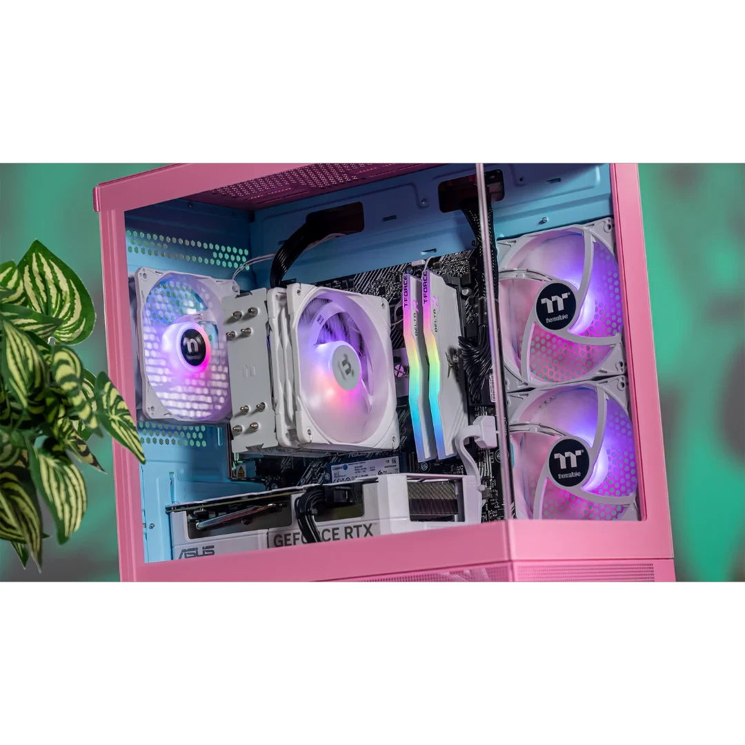 Thermaltake Horizon Prime Ryzen 5-5600, 16GB RAM, 1TB SSD, RTX 4060, Windows 11 Home - Pink by Thermaltake