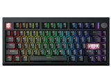 Fantech MAXFIT8 QMK Wireless Brown Switch Mechanical Keyboard - Black by Fantech