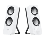 Logitech Z200 Multimedia Speakers-Snow White