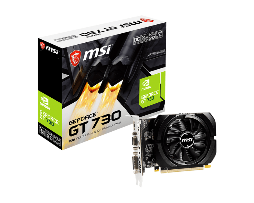 MSI GeForce GT N730K OCV5 2GB Graphics Card