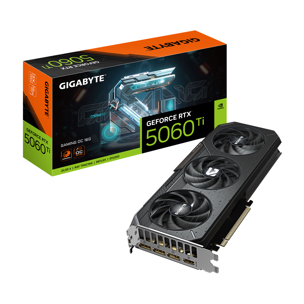 Gigabyte GeForce RTX 5060 Ti GAMING Windforce OC Video Card
