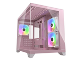Cougar FV150 Mini RGB Micro-ATX Mid-Tower Case - Pink by Cougar