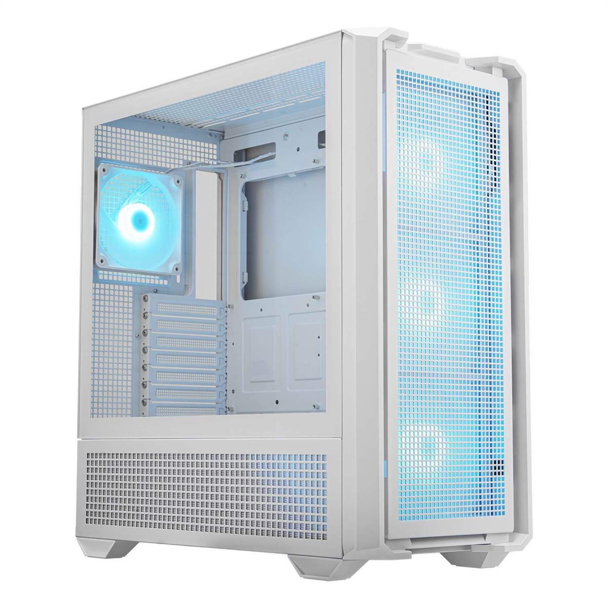 Cougar MX600 RGB BLACK Full Tower 4x Fans USB-C White