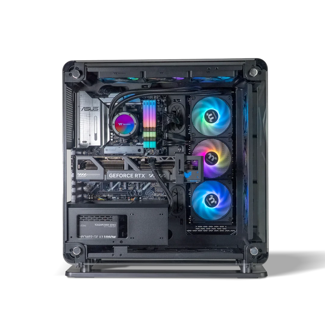 Thermaltake Gaming System Core Xtreme V2 Ryzen 7 9800X3D RTX 5080 2TB SSD 64GB RAM W11H Desktop Gaming PC by Thermaltake