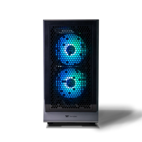 Thermaltake Infinity Pro V4 R5-7500F RTX 4070 1TB SSD 32GB W11H Gaming Desktop PC - Black by Thermaltake