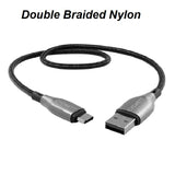 Cygnett Armoured USB-C to USB-A (2.0) Cable (2m)