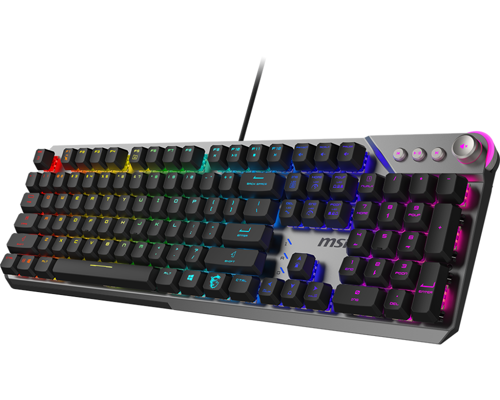 MSI Strike 600 SILENT RGB Mechanical Gaming Keyboard