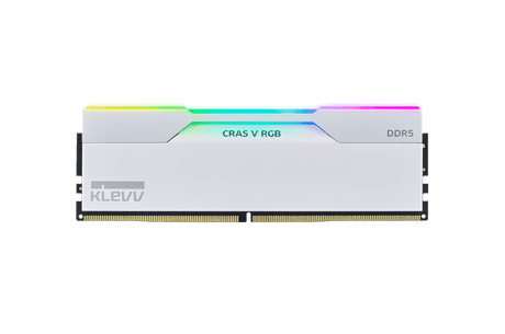 Klevv CRAS V 32GB Kit RGB DDR5 6000MHz White Memory - IT Warehouse
