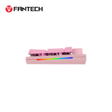 Fantech MAXPOWER II Wired Hot-Swap RGB Backlight Speed Grey Switch Mechanical Keyboard - Pink Wrist Rest by Fantech