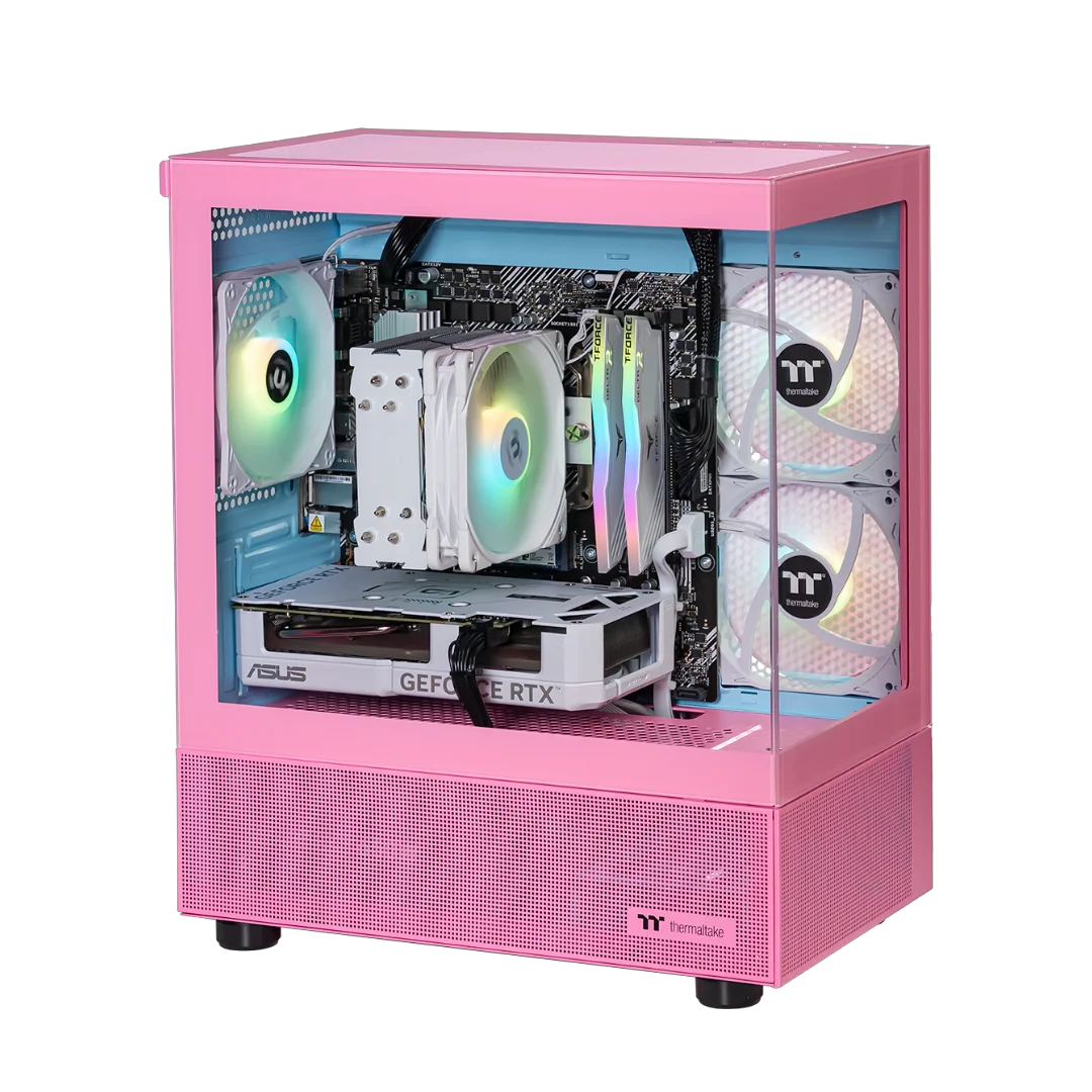 Thermaltake Horizon Prime Ryzen 5-5600, 16GB RAM, 1TB SSD, RTX 4060, Windows 11 Home - Pink by Thermaltake