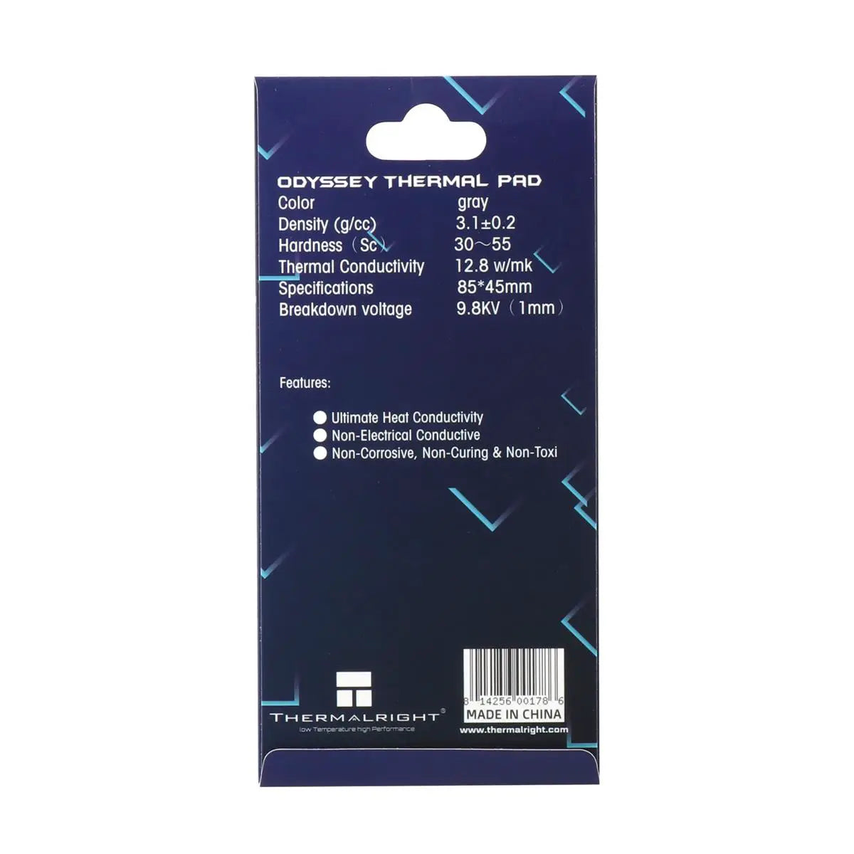 Thermalright Extreme Odyssey Thermal Pad 1.5mm 12.8 W/mK, 85x45x1.5mm by Thermalright