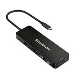 Simplecom CHT812 12-in-1 USB-C 4K Triple Display MST Docking Station with Dual HDMI DP by Simplecom