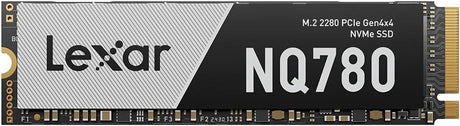 Lexar 1TB NQ780 SSD PCIe Gen4 NVMe M.2 2280 Internal Solid State Drive, Up to 6500/2500 MB/s Read/Write - IT Warehouse