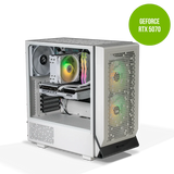 Thermaltake Infinity Pro V6 i5 14600KF GeForce RTX 5070 1TB SSD 32GB RAM W11H Desktop Gaming PC - Snow by Thermaltake