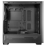 Antec Flux ATX, Black Premium Walnut Trim, 5x Black PWM Performance Fans