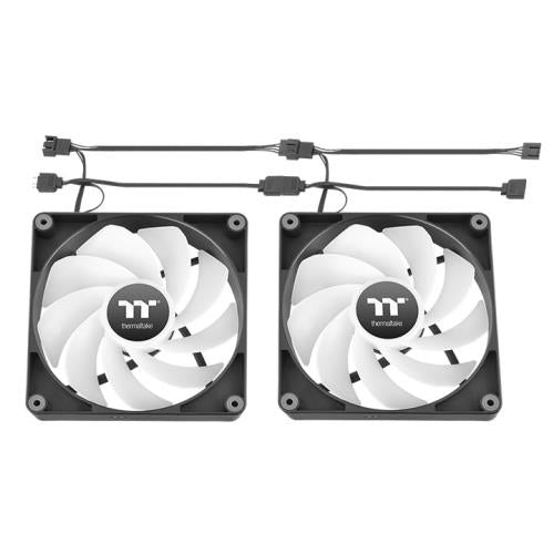 Thermaltake CT120 Reverse ARGB PWM Fan Black Edition - 2 Pack