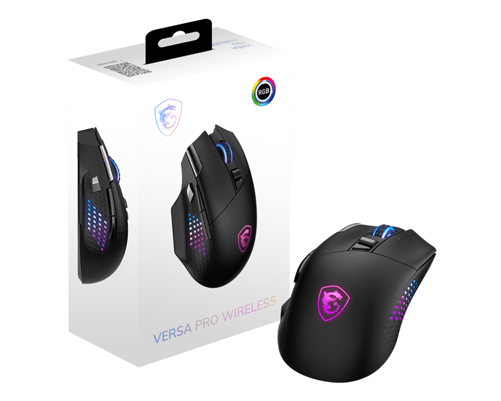 MSI VERSA PRO Wireless Optical Gaming Mouse