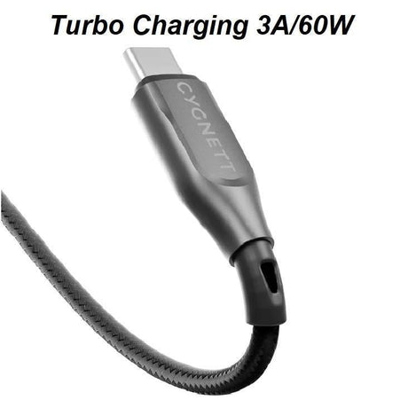 Cygnett Armoured USB - C to USB - A (2.0) Cable (2m) - IT Warehouse