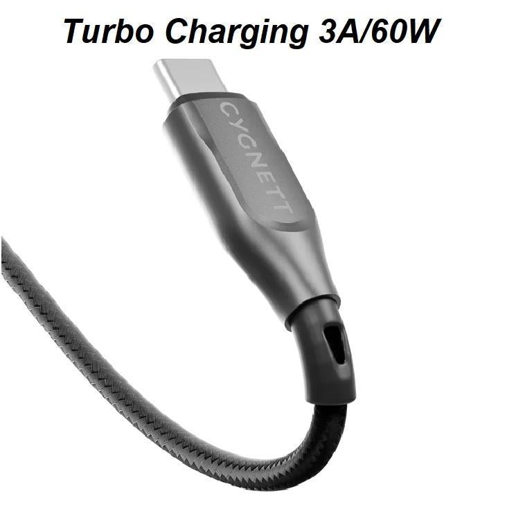 Cygnett Armoured USB-C to USB-A (2.0) Cable (50cm) - Electronics > Electronics Accessories > Cables > Storage & Data Transfer Cables > USB Cables from Cygnett