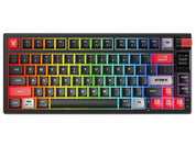 Fantech MK917 Atom Pro 75% Hot-Swap Display Screen Wireless Red Switch Mechanical Black Keyboard