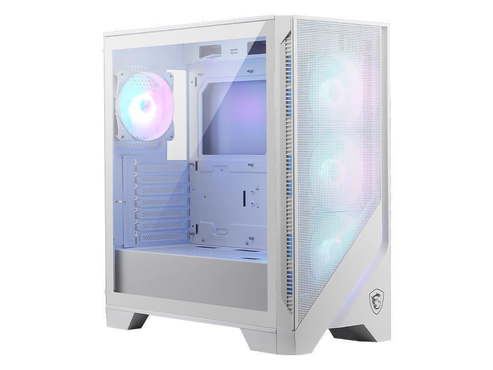 MSI MAG Forge 320R Airflow Mid-Tower ATX Case - White