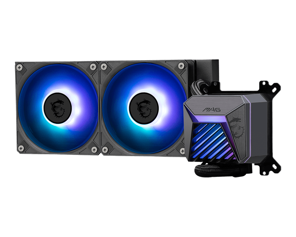 MSI MAG CoreLiquid A15 240 AIO Liquid Black CPU Cooler - Uncategorized from MSI