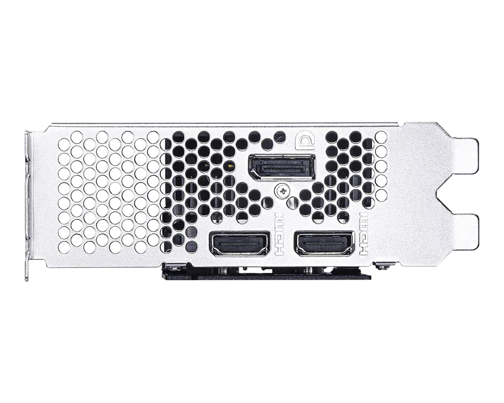 MSI GeForce RTX 3050 LP E 6G OC (Boost: 1492 MHz), 6GB GDDR6 (14Gbps), 96-bit, PCI-E 4.0 x16, 1x DisplayPort 1.4a, 2x HDMI 2.1, Dual Fans Thermal, Low Profile Design