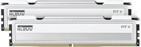 Klevv FIT V 32GB (2*16GB) DDR5 6000MHz CL30 Desktop RAM - White by Klevv