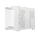 OCYPUS Iota C50 WHITE mATX case curve panel with digital display