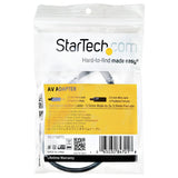 StarTech Slim Stereo Splitter Cable - 3.5mm Male to 2x 3.5mm Female