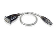 Aten Serial Converter USB to 1 Port RS232 Serial Converter with 35cm Cable - from Aten