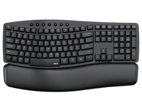 Fantech AERA ARCH Wireless Ergonomic Silent Keyboard and Mouse Combo with Wrist Rest by Fantech