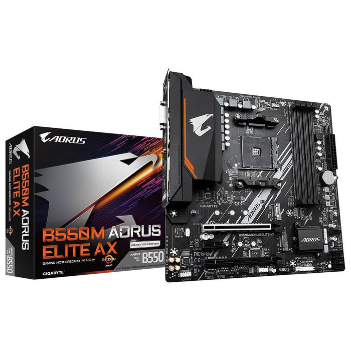 Gigabyte B550M AORUS ELITE AX Motherboard