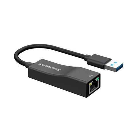 Simplecom NU302 SuperSpeed USB 3.0 to RJ45 Gigabit 1000Mbps Ethernet Network Adapter by Simplecom