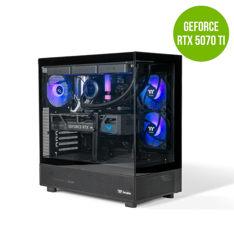 Thermaltake Horizon PRO V2 TI Ryzen 7 7800X3D RTX 5070 Ti 2TB SSD 32GB RAM W11H Gaming Desktop PC by Thermaltake