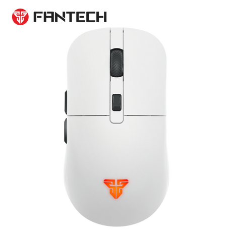 Fantech KANATA Tri-Mode Wireless Gaming Mouse with ARGB Charging Dock (White)