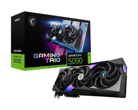 MSI GeForce RTX 5090 32GB GAMING TRIO OC GDDR7 Graphics Card by MSI