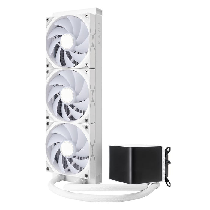 TRYX PANORAMA 360mm AIO Liquid Cooler ARGB White