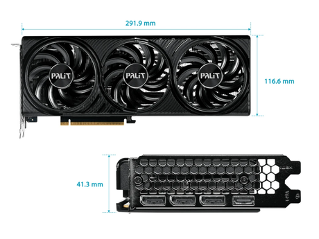 Palit Infinity 3 GeForce RTX 5060 Ti OC 16GB GDDR7 Graphics Card by Palit