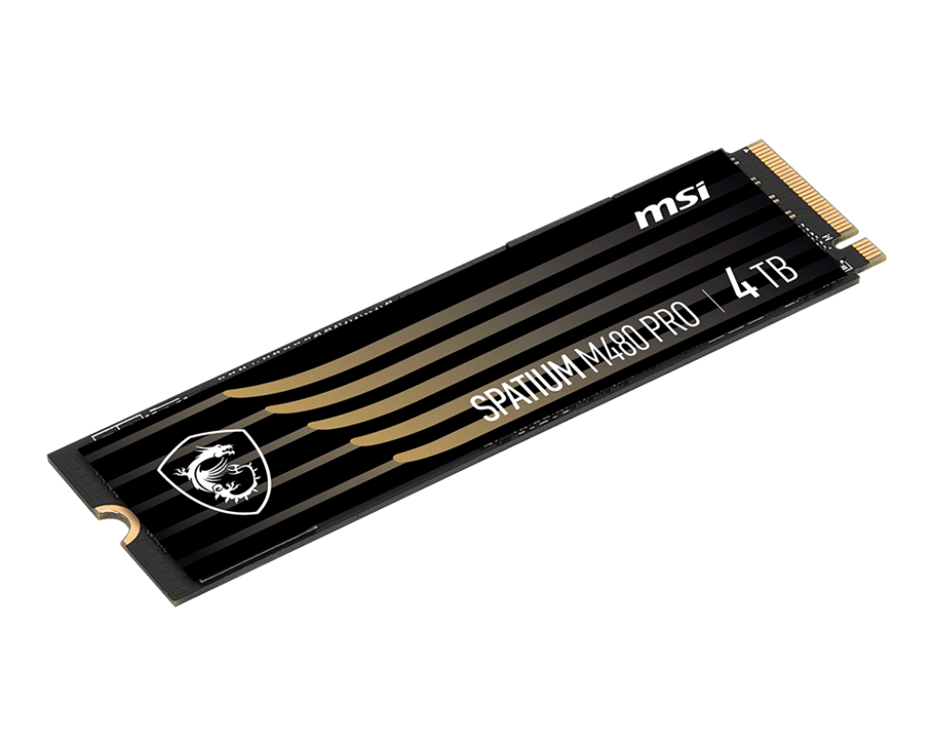 MSI Spatium 2TB M480 Pro M.2 NVMe Gen4 SSD