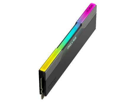 Klevv CRAS V RGB 32GB (2 x 16GB) DDR5 6000MHz CL30 Desktop Memory - Obsidian Black