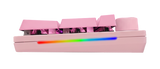 Fantech MAXPOWER II Wired RGB Hot-Swap Lemon Zest Switch Mechanical Keyboard - Pink