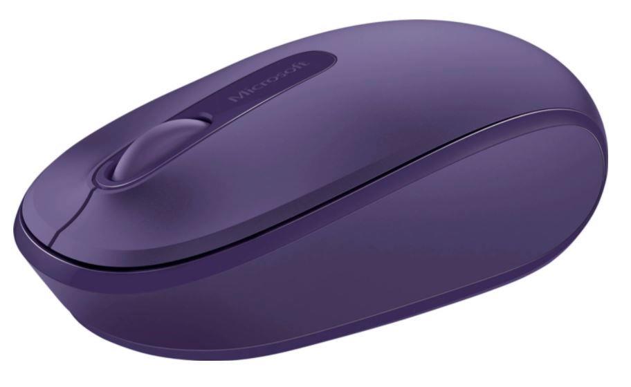 Microsoft Wireless Mobile Purple Mouse 1850