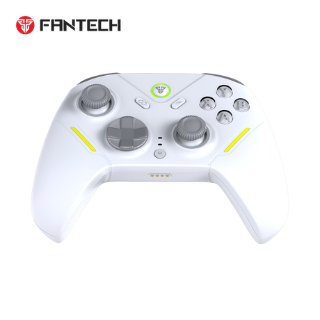 Fantech ZENITH PRO Wireless Gamepad RGB Multi-Platform Game Controller with Charging Dock (White) by Fantech