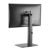 Brateck Single Free Standing Screen Pneumatic Vertical Lift Monitor Stand by Brateck